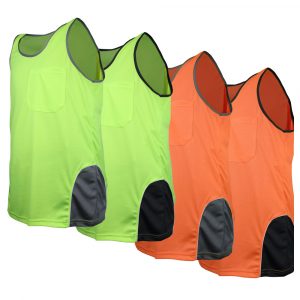Hi Vis Panel Singlet with Piping