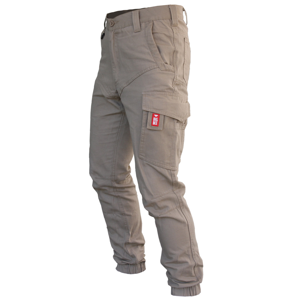 Cargo trousers with cuffed ankles deals