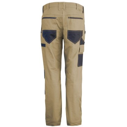 Womens Cargo Work Pants – Stretch Cotton Drill with Knee Pad Pocket | Big Bee Workwear - Image 6