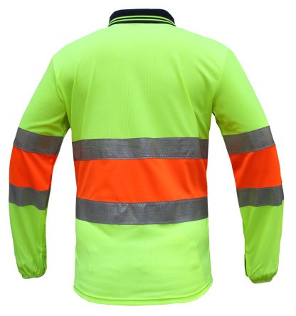 HI VIS Polo SHIRT BIO MOTION DAY NIGHT Reflective - Image 6