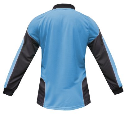 Hi Vis Panel Polo Shirt with Piping LS - Image 13