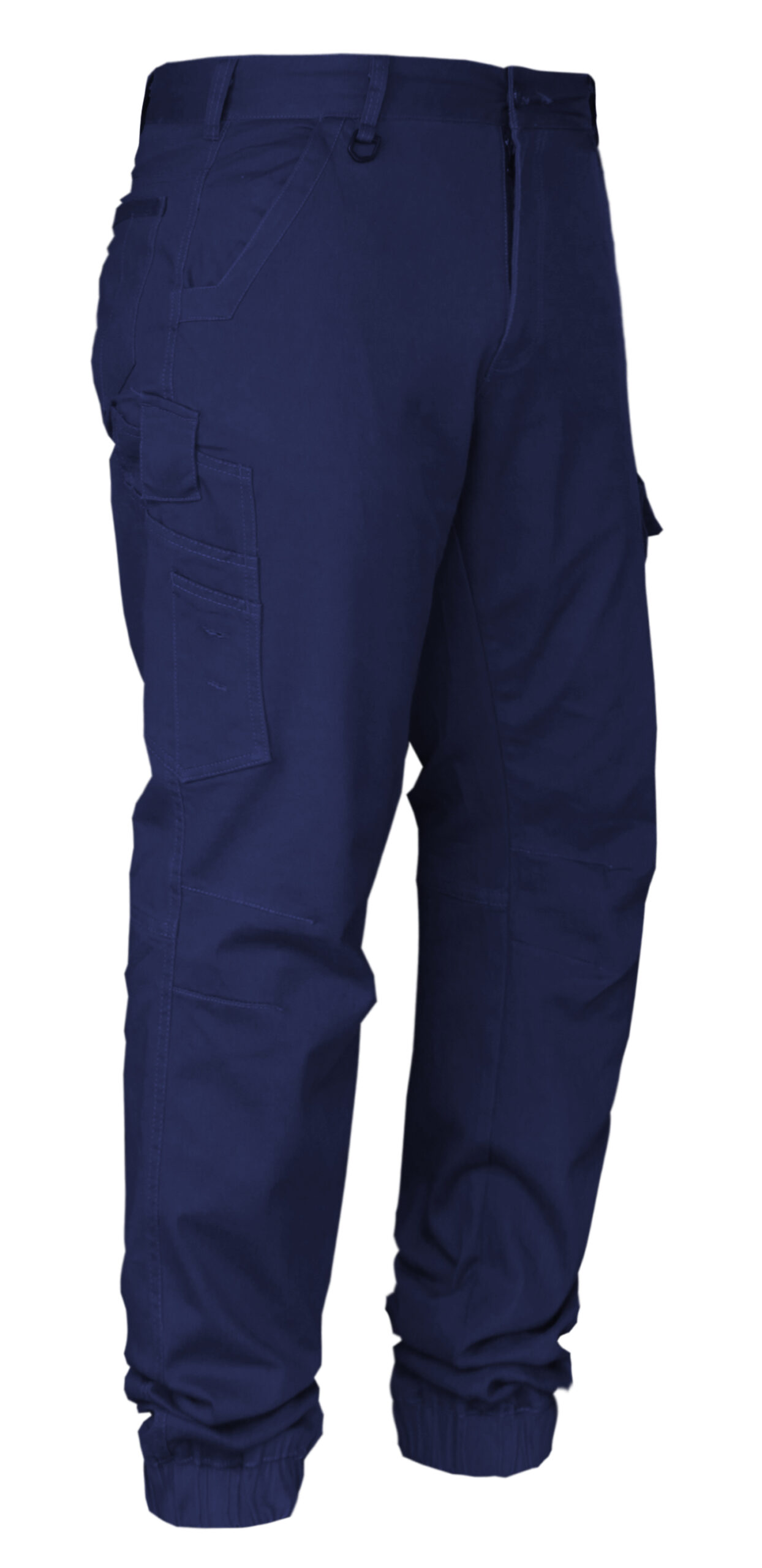 Work Cargo Pants Slim Fit Elastic Ankle Cuff Goodgearnation