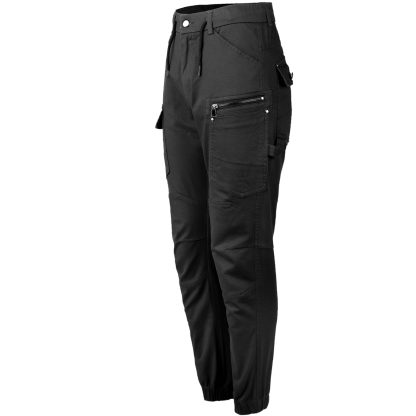Big BEE Cargo Pants Tactical Tapered Trousers Elastic Cuff Stretchy Cotton Waist Adjustable - Image 3