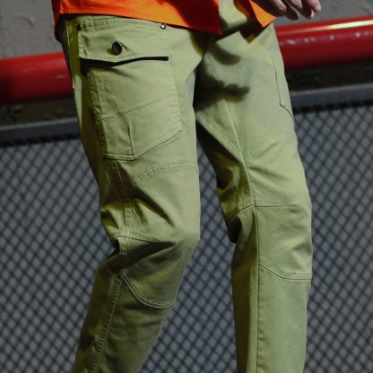 Big BEE Cargo Pants Tactical Tapered Trousers Elastic Cuff Stretchy Cotton Waist Adjustable - Image 21