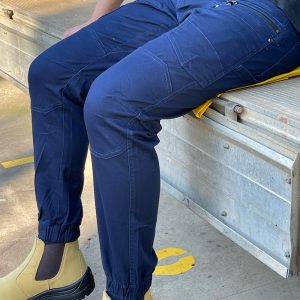 Big BEE Cargo Pants Tactical Tapered Trousers Elastic Cuff Stretchy Cotton Waist Adjustable