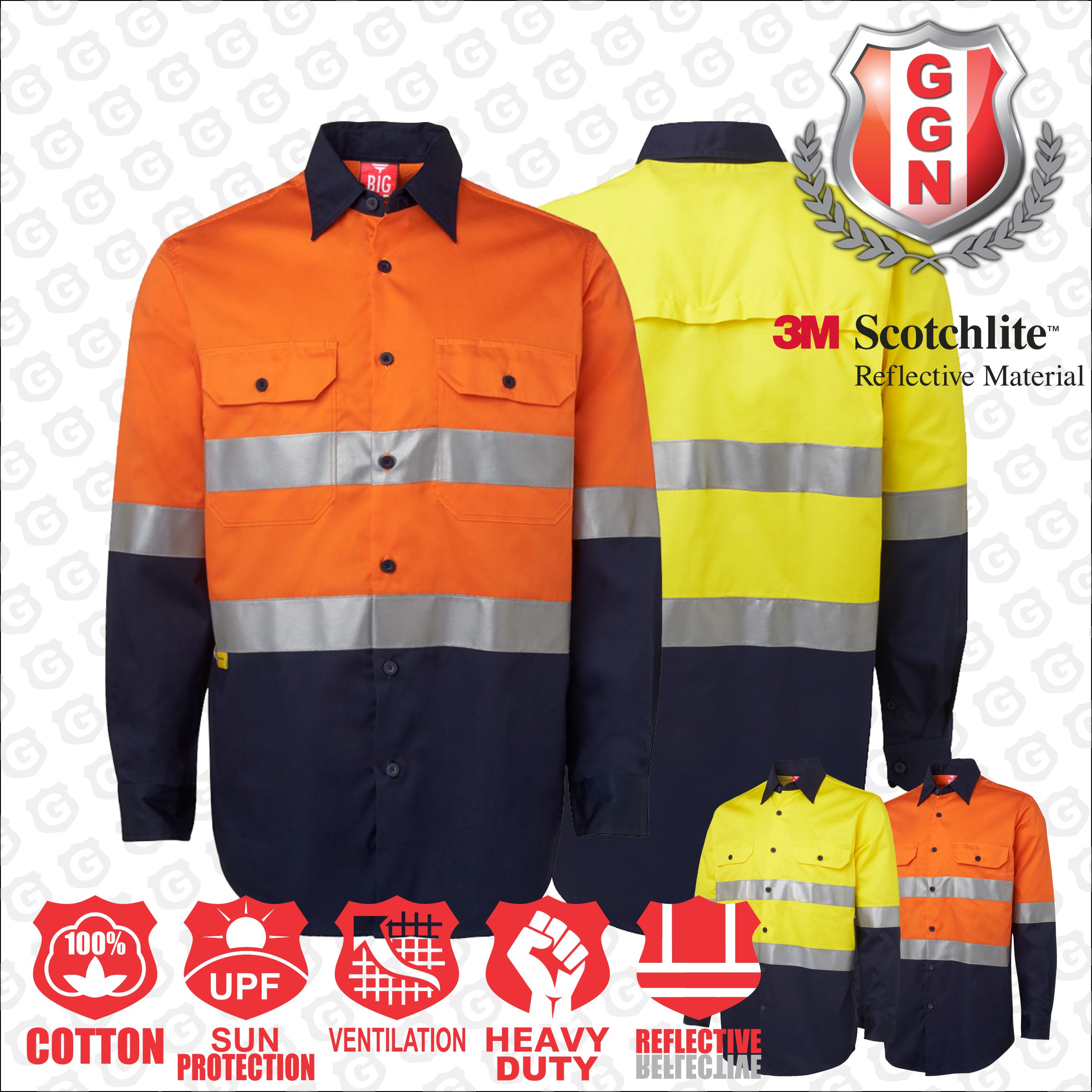 Big BEE HI VIS Shirt