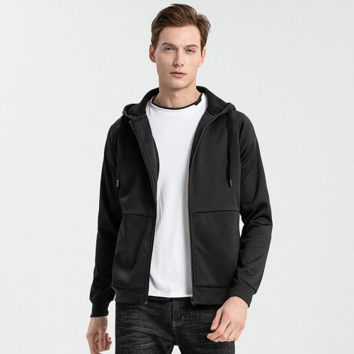 ISUSI Contrast Hoodie Jumper – Full Zip Fleece, 13 Colours | Wholesale Supply - Image 6