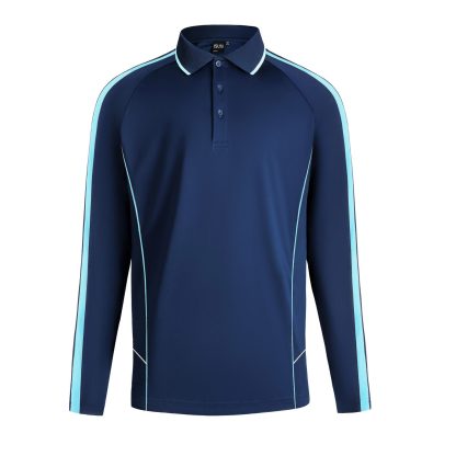 ISUSI Flow Mens Long Sleeve Polo – Lightweight, Moisture-Wicking | Wholesale Uniforms - Image 6