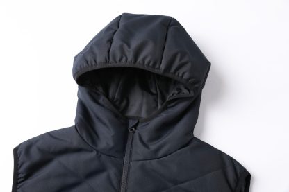ISUSI Climb Puffer Vest – Hooded Vegan Down, Insulated Outerwear | Wholesale Supply - Image 4