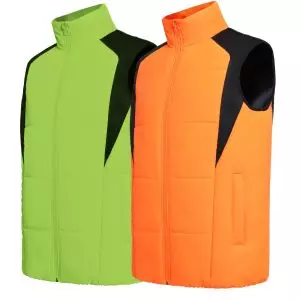 ISUSI Hi-Vis Puffer Vest – Rail Compliant, Insulated Workwear | Wholesale