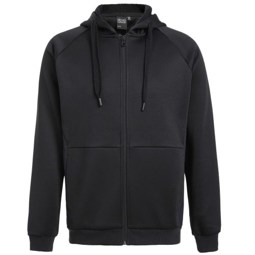 ISUSI Contrast Hoodie Jumper – Full Zip Fleece, 13 Colours | Wholesale Supply - Image 2