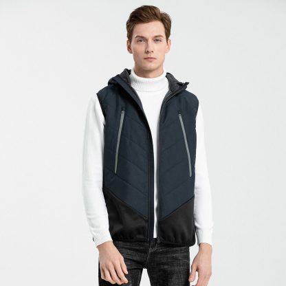 ISUSI Climb Puffer Vest – Hooded Vegan Down, Insulated Outerwear | Wholesale Supply - Image 8