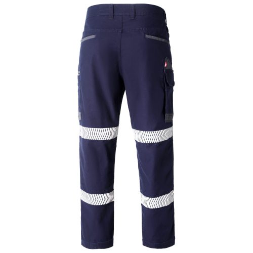 Mens Brumby Reflective Work Pants – Boot Cut, Stretch Cotton Canvas | Wholesale - Image 9