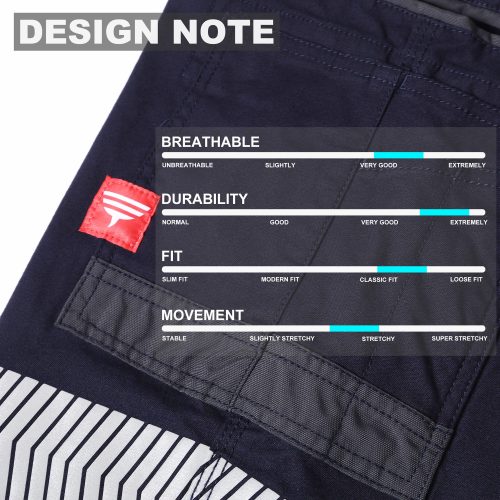 Mens Brumby Reflective Work Pants – Boot Cut, Stretch Cotton Canvas | Wholesale - Image 3