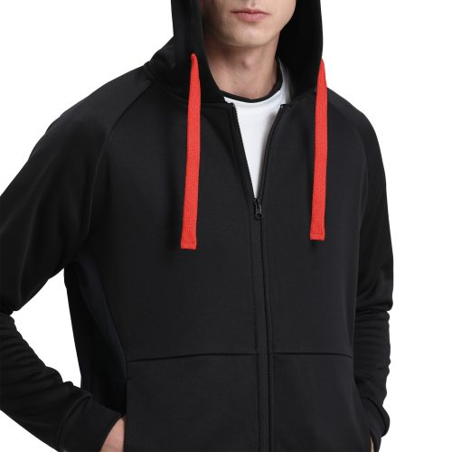 ISUSI Contrast Hoodie Jumper – Full Zip Fleece, 13 Colours | Wholesale Supply - Image 20