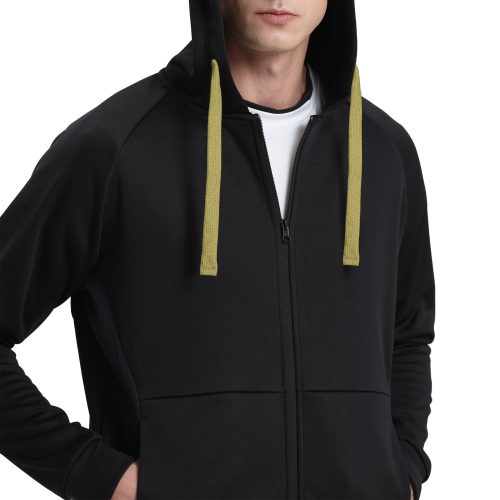 ISUSI Contrast Hoodie Jumper – Full Zip Fleece, 13 Colours | Wholesale Supply - Image 18