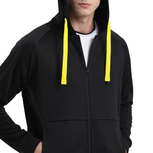 ISUSI Contrast Hoodie Jumper – Full Zip Fleece, 13 Colours | Wholesale Supply - Image 14