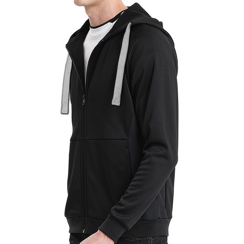 ISUSI Contrast Hoodie Jumper – Full Zip Fleece, 13 Colours | Wholesale Supply - Image 29