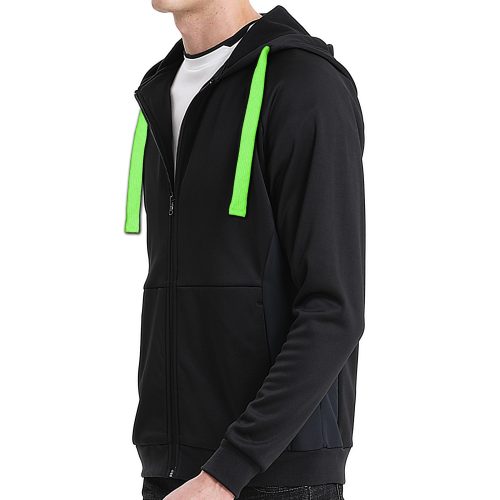 ISUSI Contrast Hoodie Jumper – Full Zip Fleece, 13 Colours | Wholesale Supply - Image 27