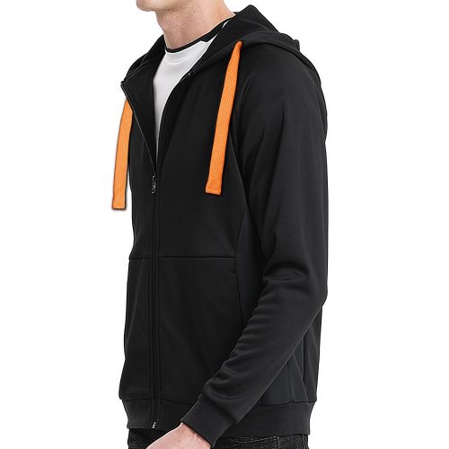 ISUSI Contrast Hoodie Jumper – Full Zip Fleece, 13 Colours | Wholesale Supply - Image 23