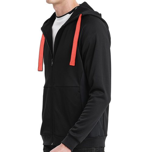 ISUSI Contrast Hoodie Jumper – Full Zip Fleece, 13 Colours | Wholesale Supply - Image 19