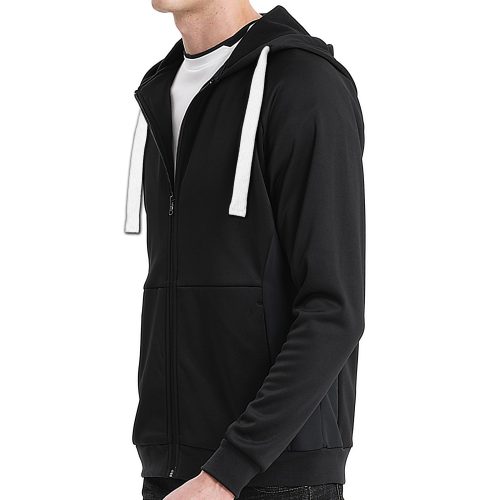 ISUSI Contrast Hoodie Jumper – Full Zip Fleece, 13 Colours | Wholesale Supply - Image 15