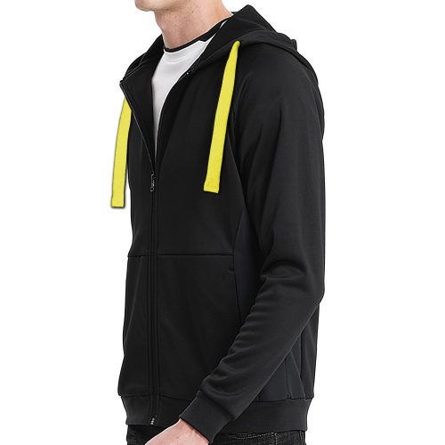 ISUSI Contrast Hoodie Jumper – Full Zip Fleece, 13 Colours | Wholesale Supply - Image 13