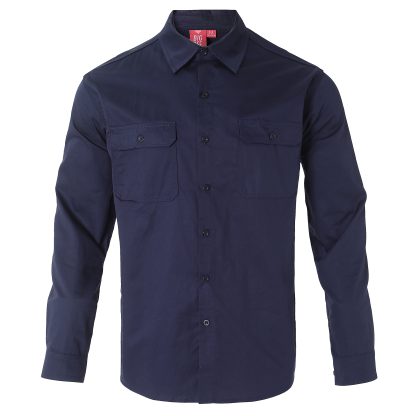 BIG BEE Lightweight Cotton Work Shirt - Full Front Opening - Image 9