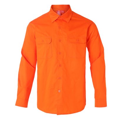 BIG BEE Lightweight Cotton Work Shirt - Full Front Opening - Image 11