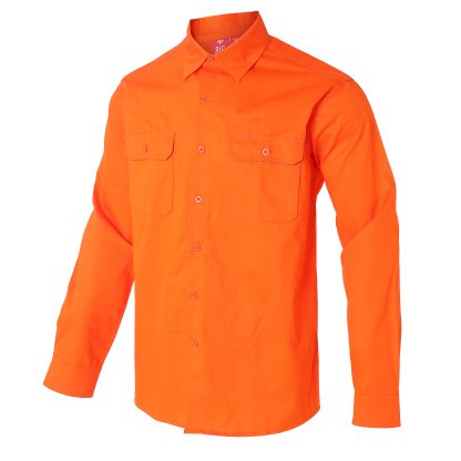 BIG BEE Lightweight Cotton Work Shirt - Full Front Opening - Image 12